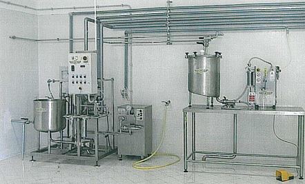 IMPIANTI COMPLETI LAVORAZIONE LATTE