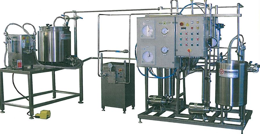 IMPIANTI COMPLETI LAVORAZIONE LATTE